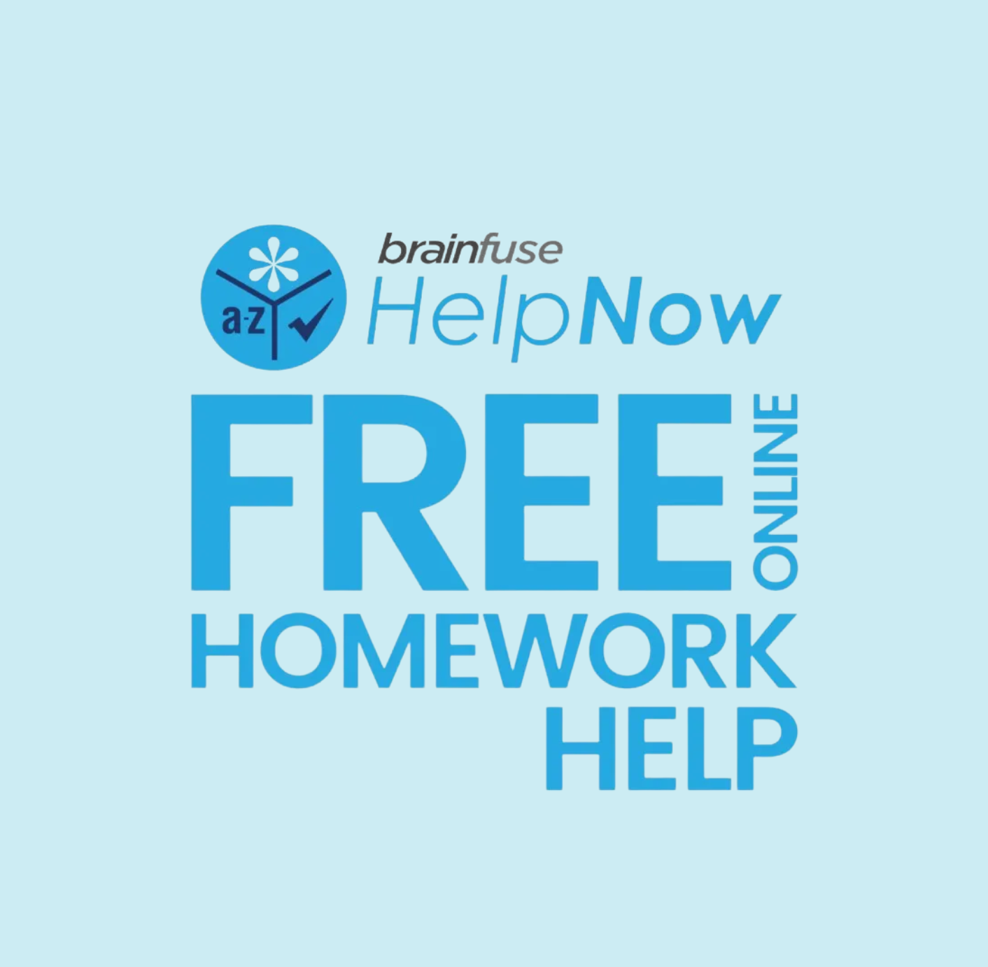 brainfuse helpnow logo homework help online