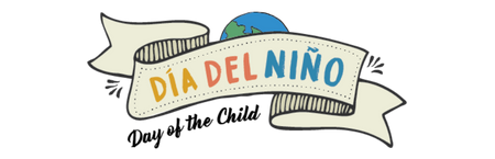 dia del nino banner logo