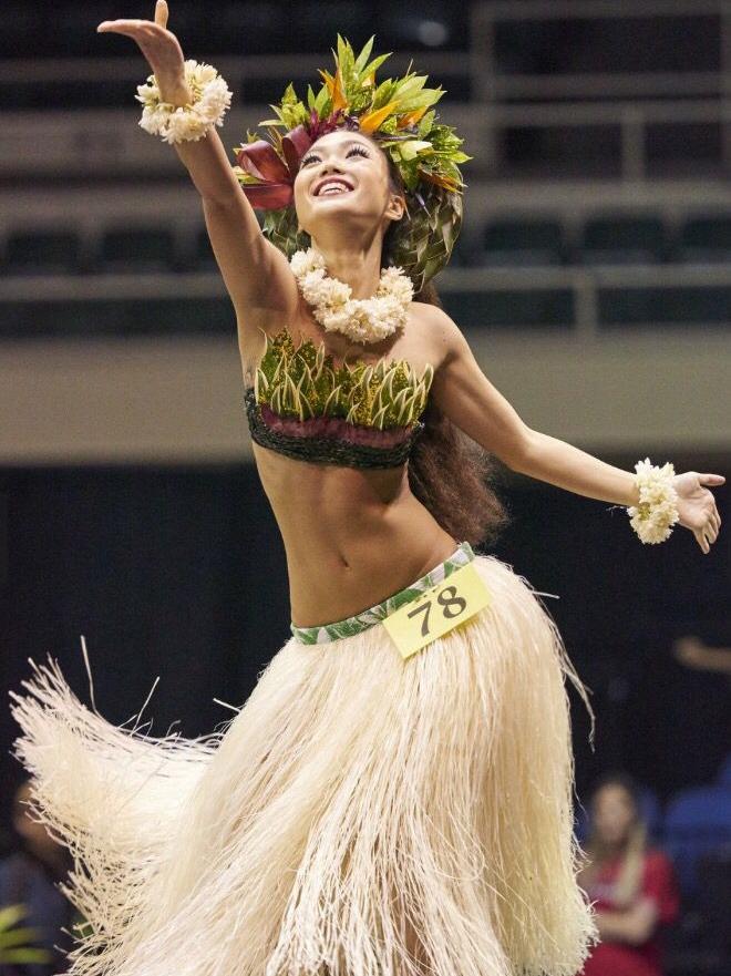 Polynesian Woman Dancing
