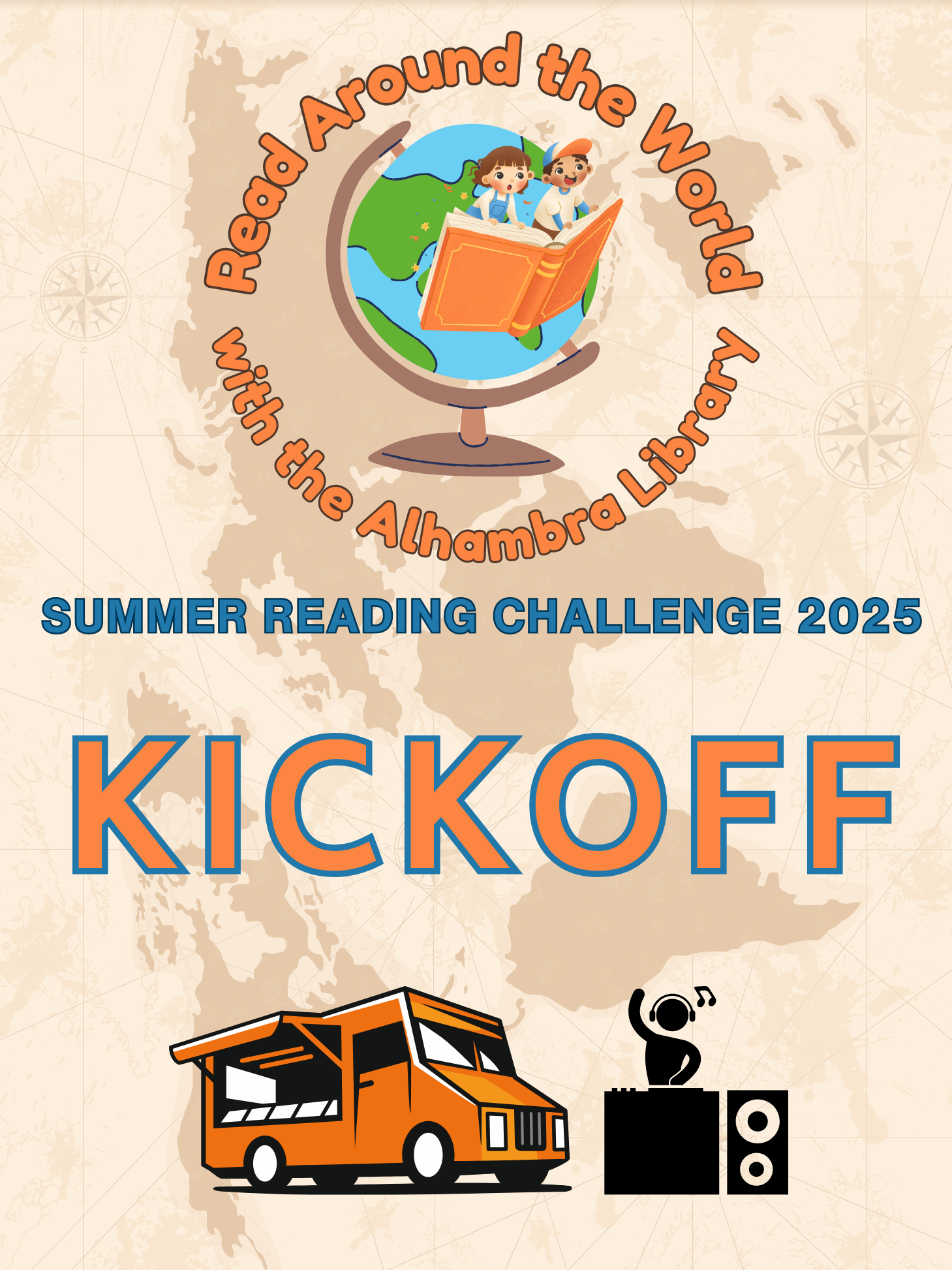 summer reading challenge kickoff 2025