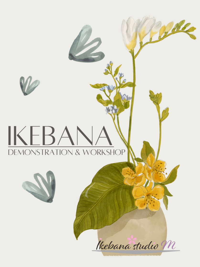 ikebana demonstration and workshop