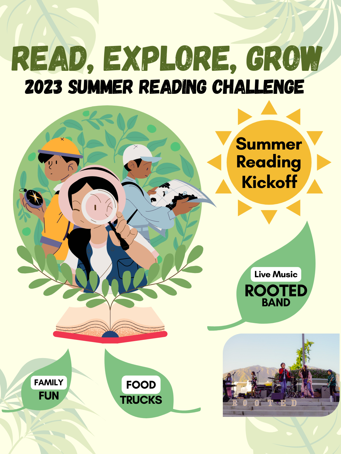 read explore grow summer reading kickoff