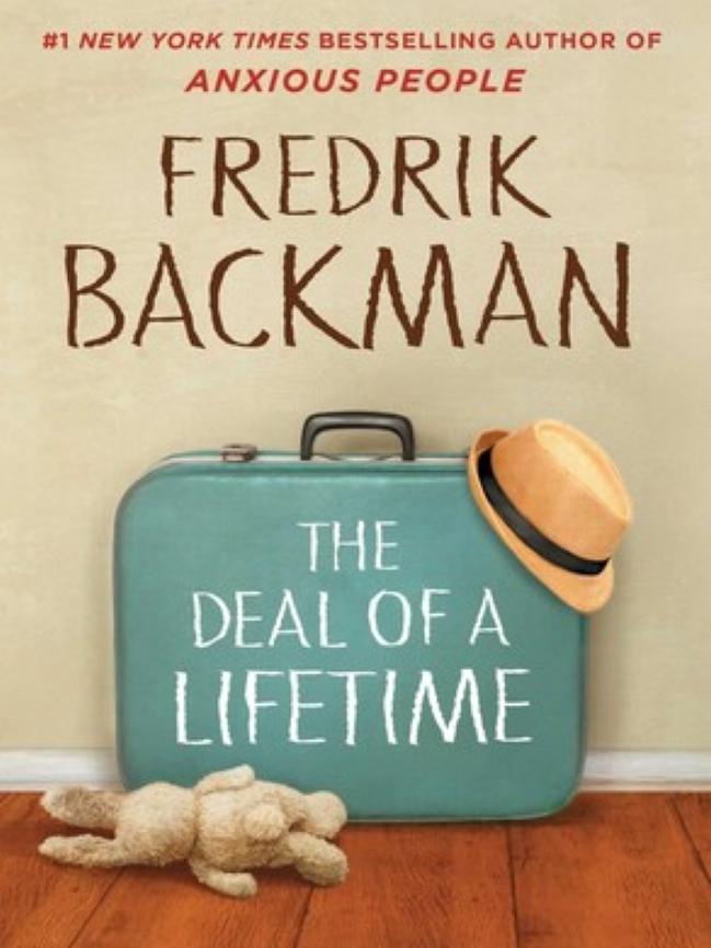 book cover for the deal of a lifetime by Fredrik Backman