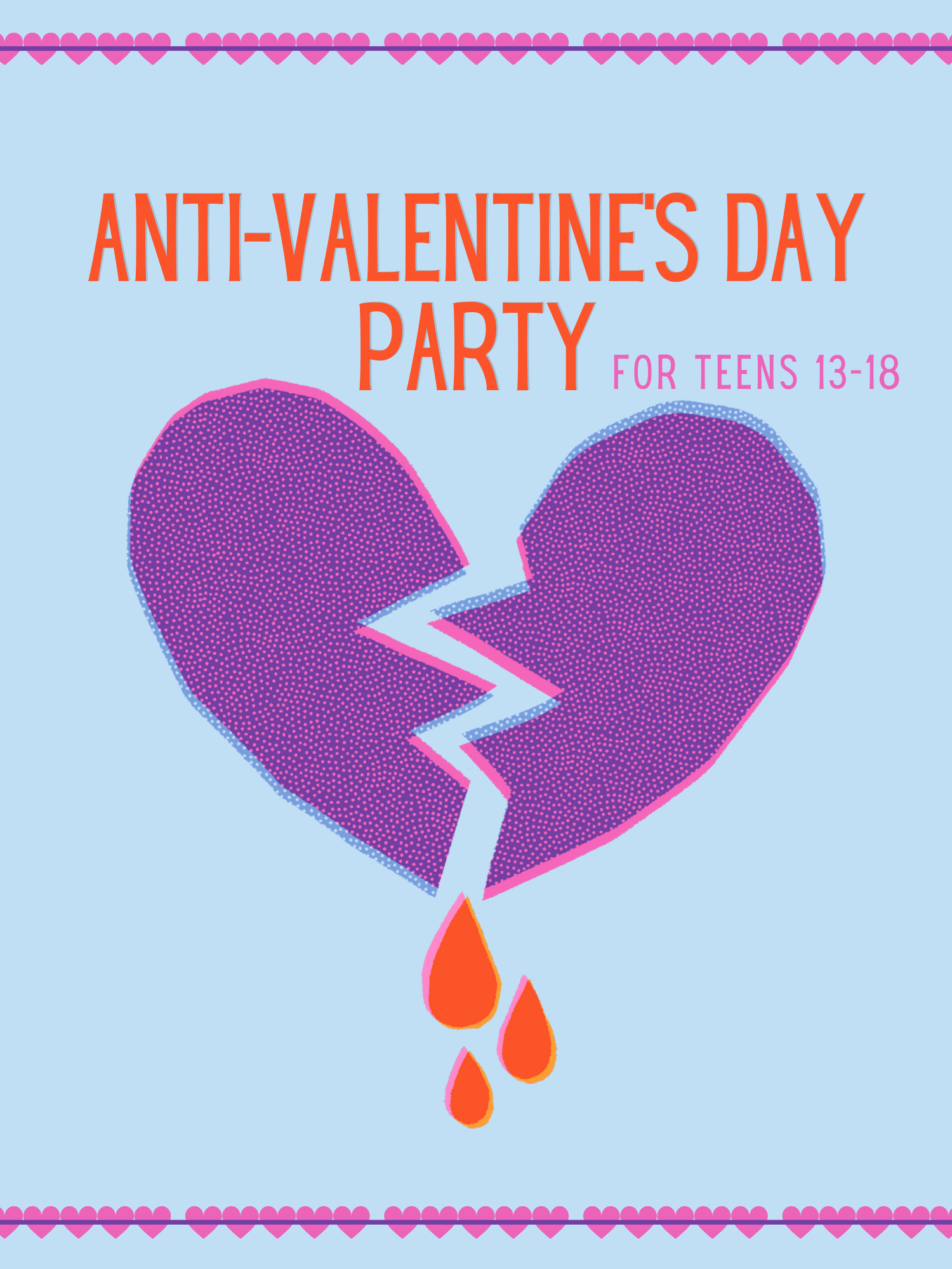 anti valentine day party