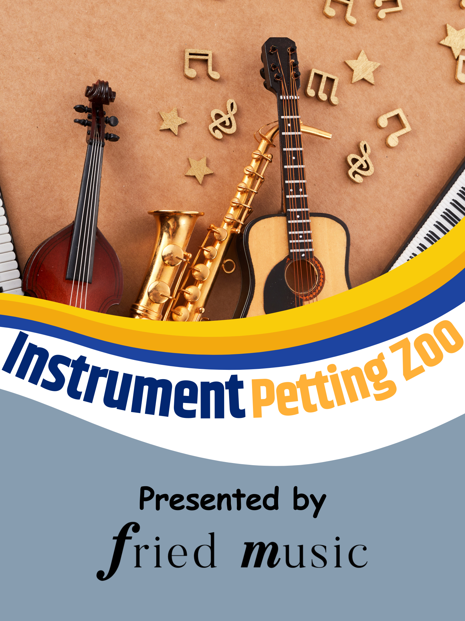instrument petting zoo