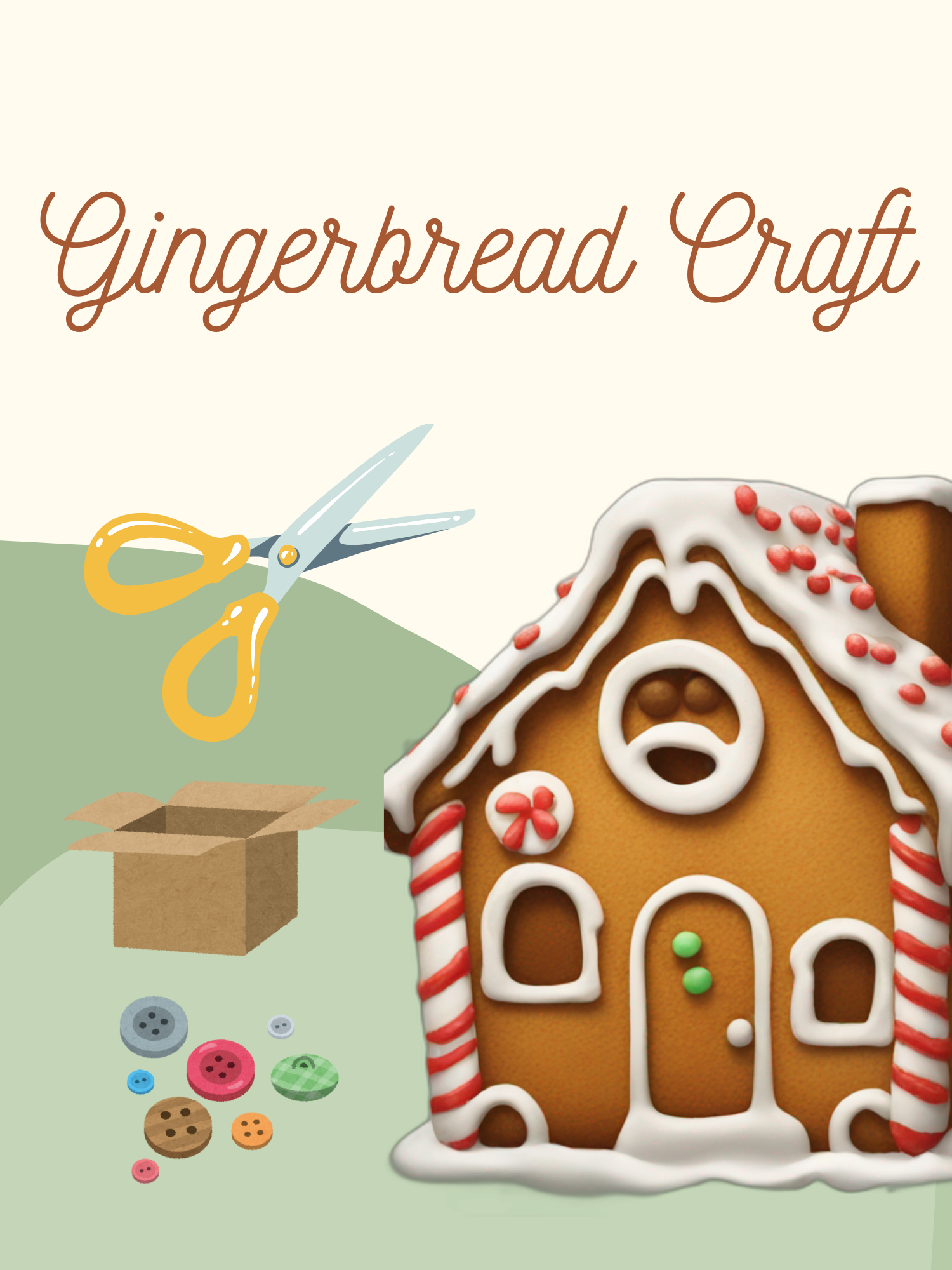 gingerbread house craft