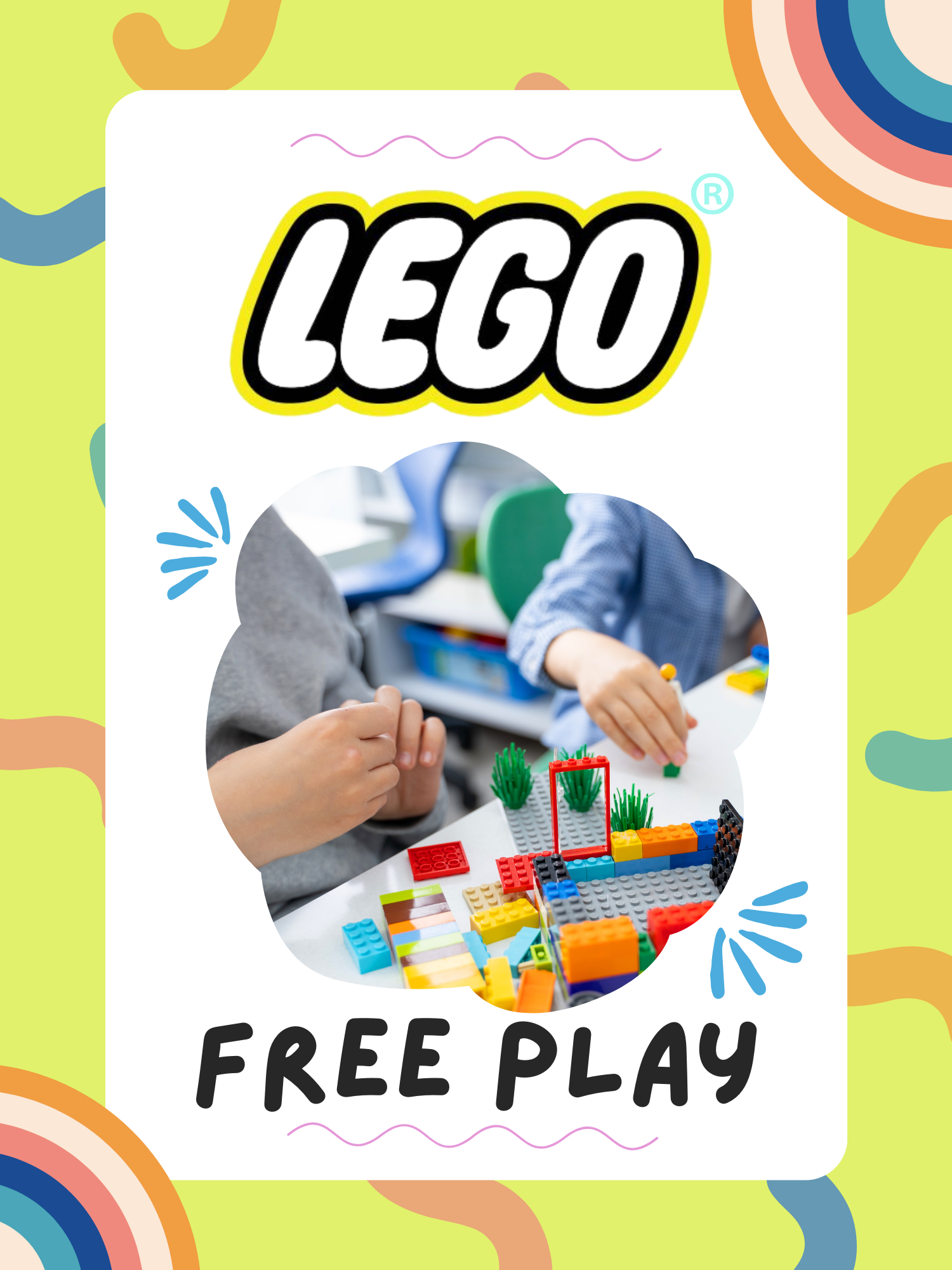 lego free play event