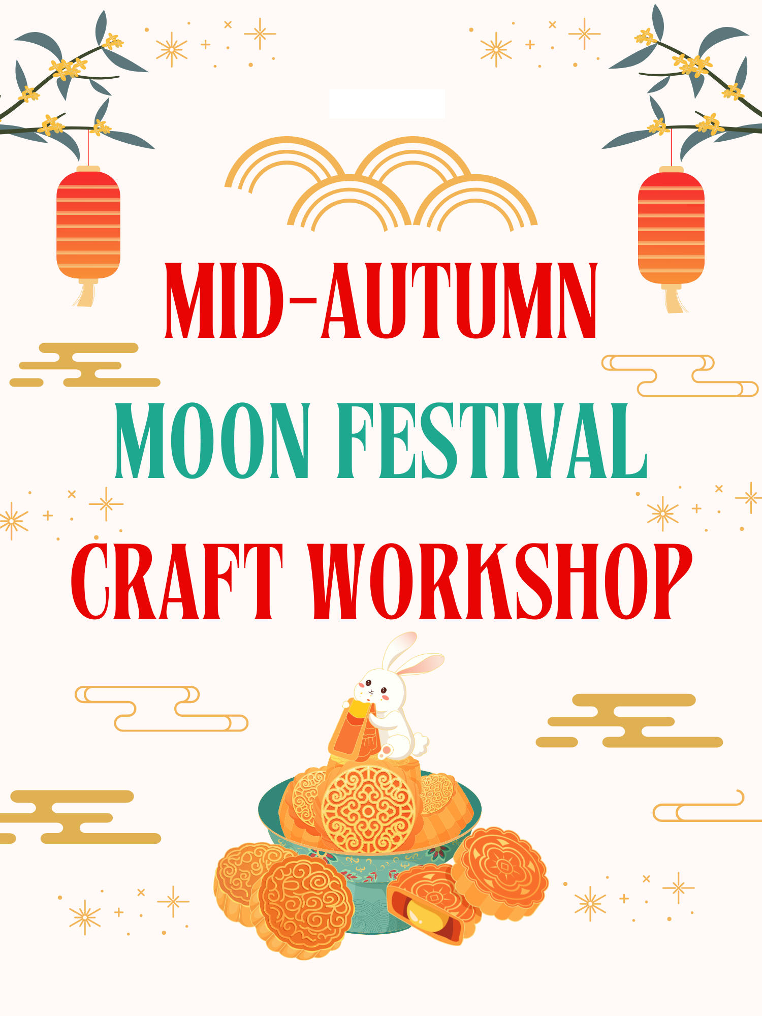 mid autumn moon festival craft workshop