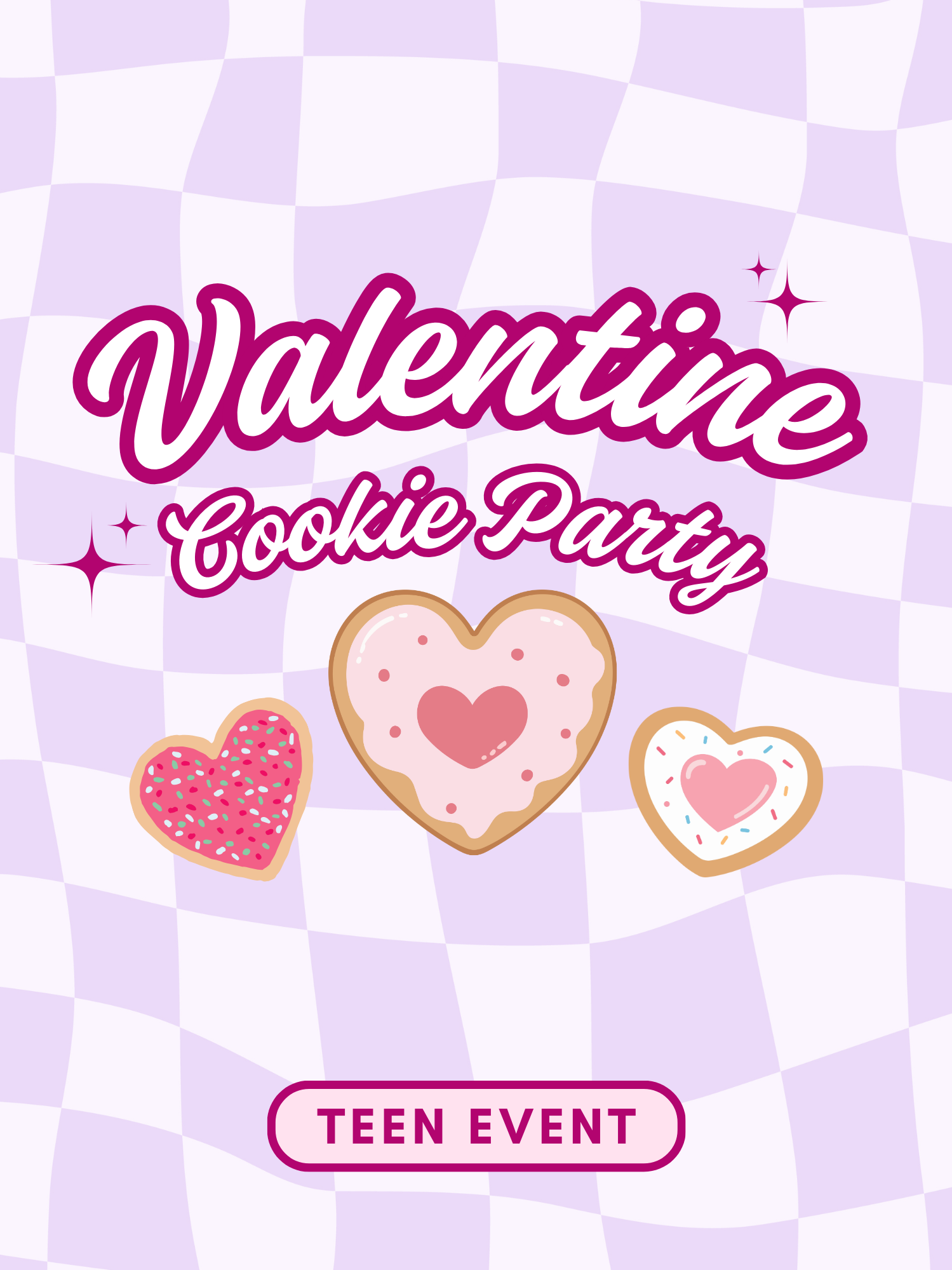 teen valentine cookie party