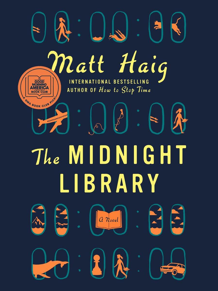 cover of midnight library by matt haig