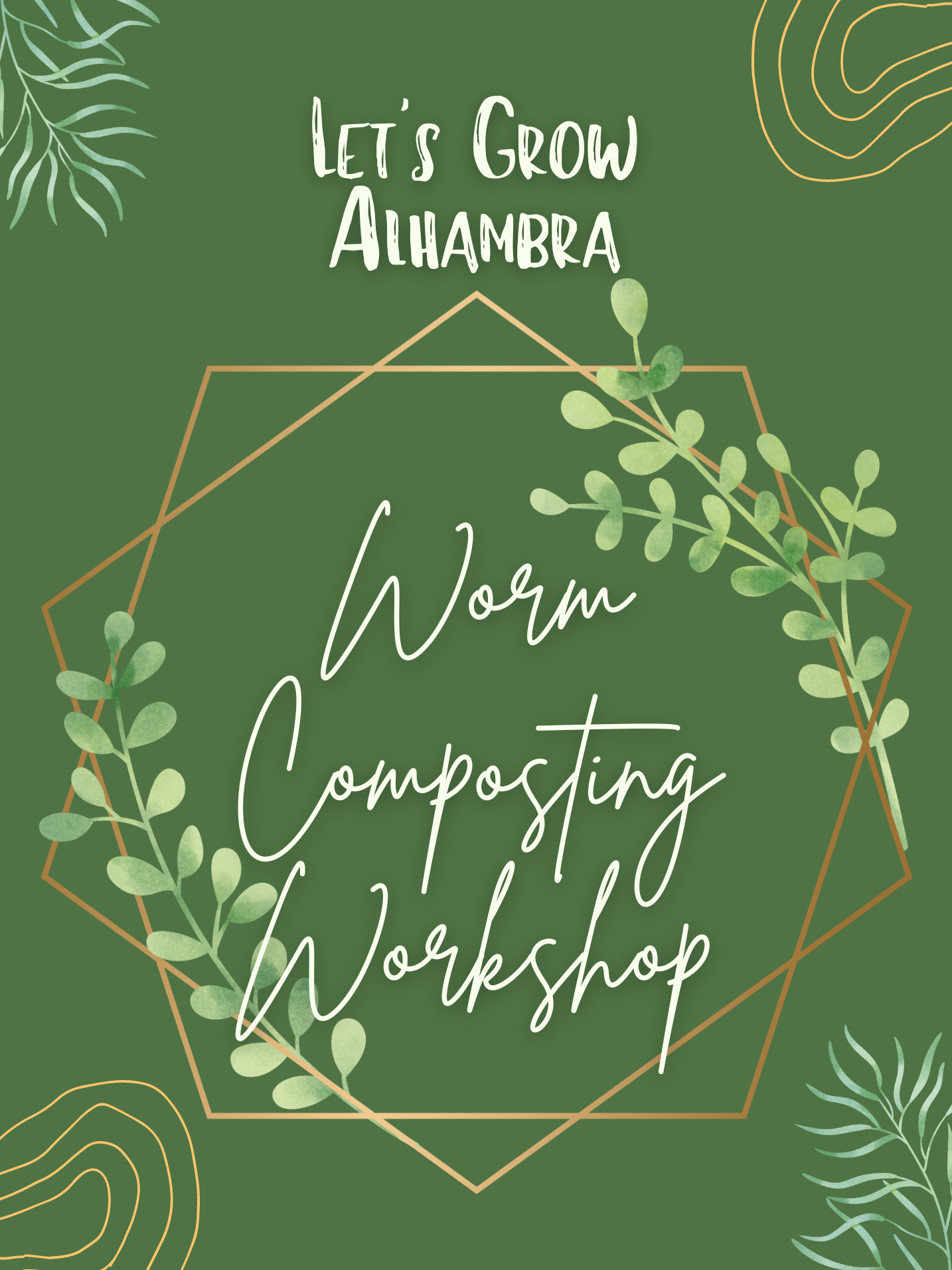 worm composting workshop